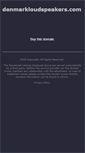 Mobile Screenshot of denmarkloudspeakers.com